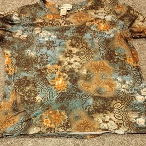 Coldwater Creek Multicolor Top